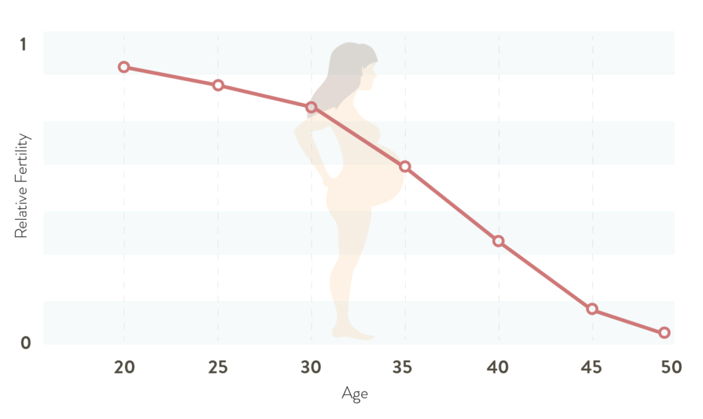 Women S Fertility Age Chart